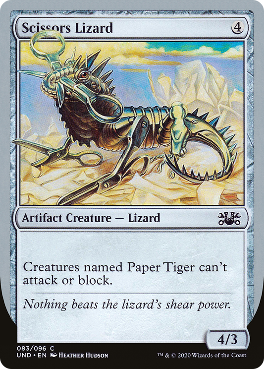 Scissors Lizard (UND-083)
