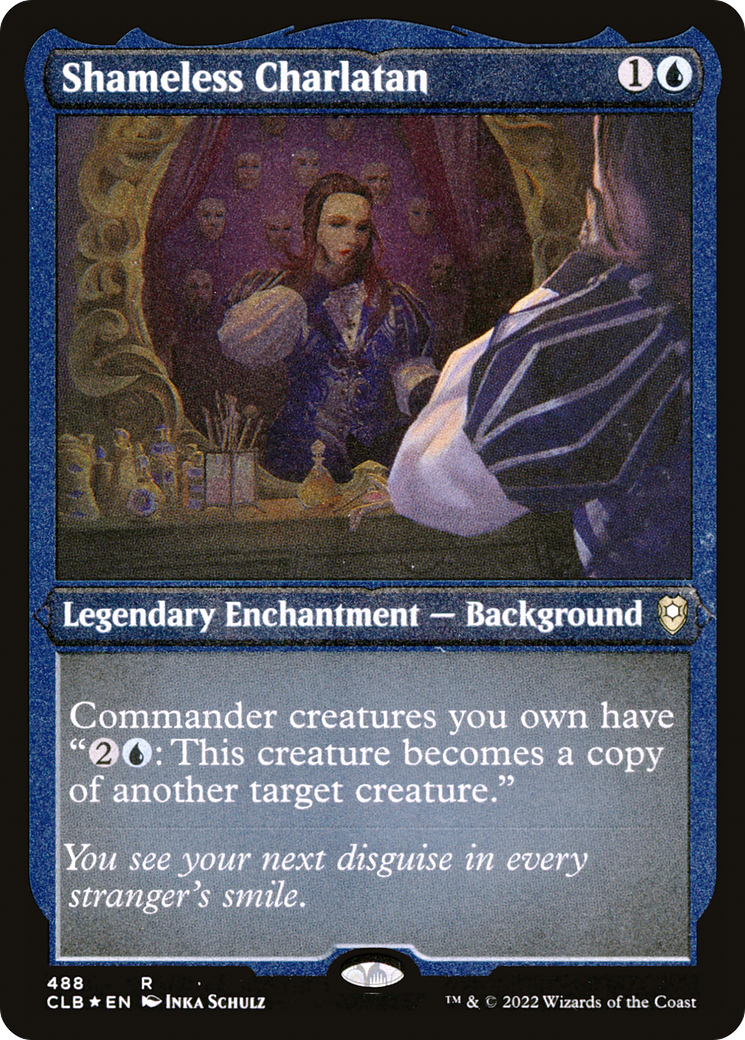 Shameless Charlatan (CLB-488) (Etched Foil)