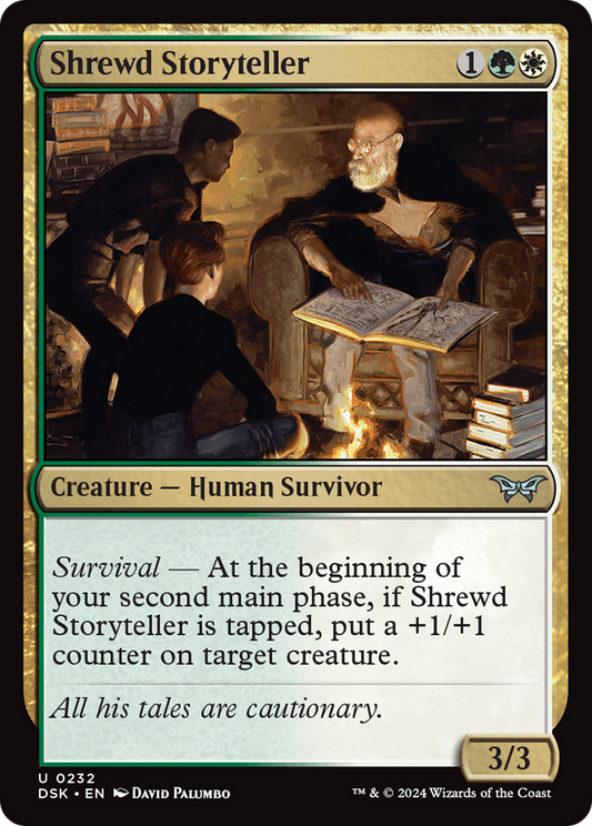 Shrewd Storyteller (DSK-232) (Foil)