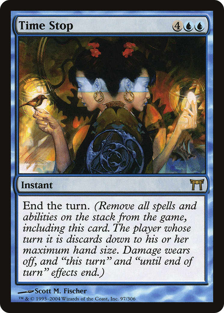 Time Stop (CHK-097) (Foil)