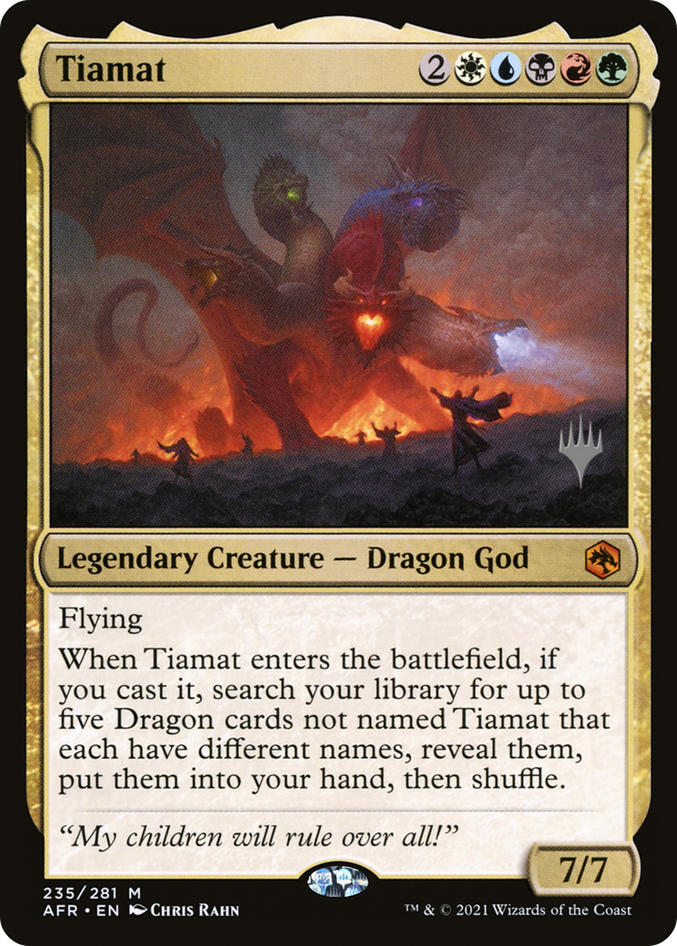 Tiamat (PPAFR-235P) (Foil)