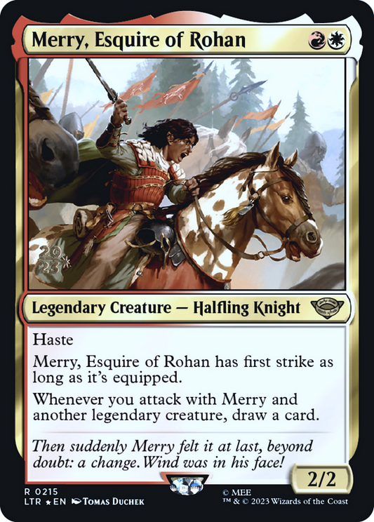 Merry, Esquire of Rohan (PRE-215S) (Foil)