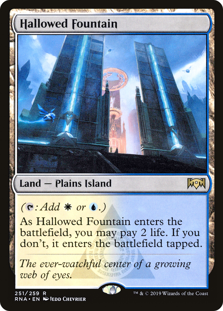Hallowed Fountain (RNA-251) (Foil)
