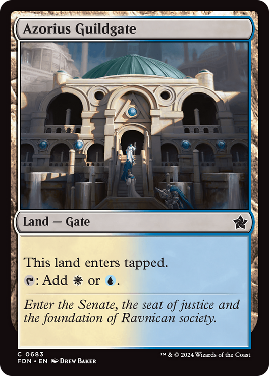 Azorius Guildgate (FDN-683)