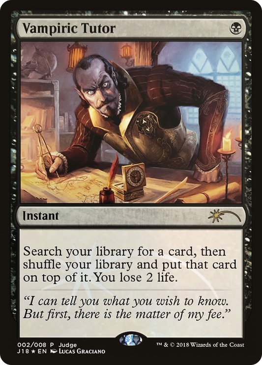 Vampiric Tutor (JDG-002) (Foil)