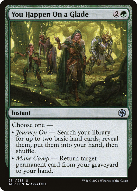You Happen On a Glade (AFR-214) (Foil)