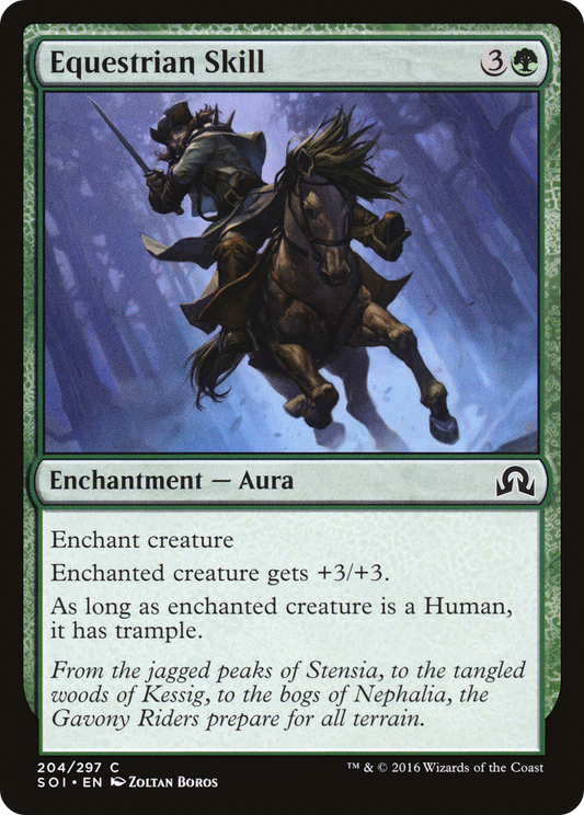 Equestrian Skill (SOI-204) (Foil)