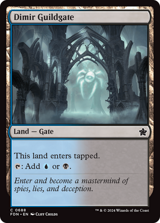 Dimir Guildgate (FDN-688)