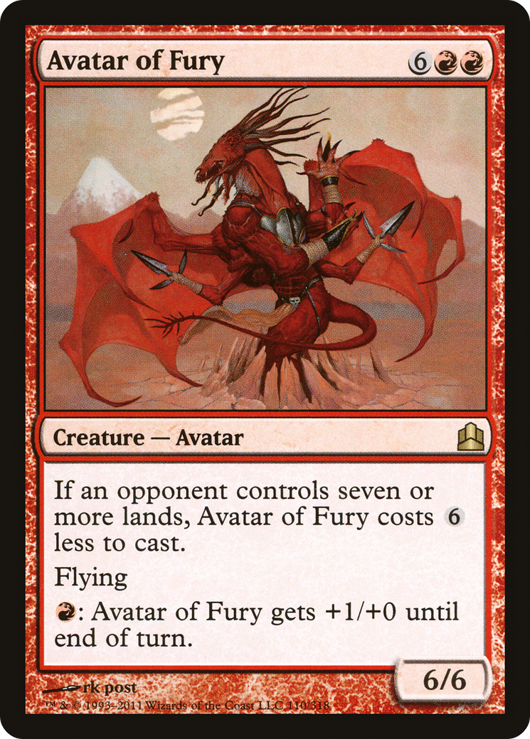 Avatar of Fury (CMD-110)
