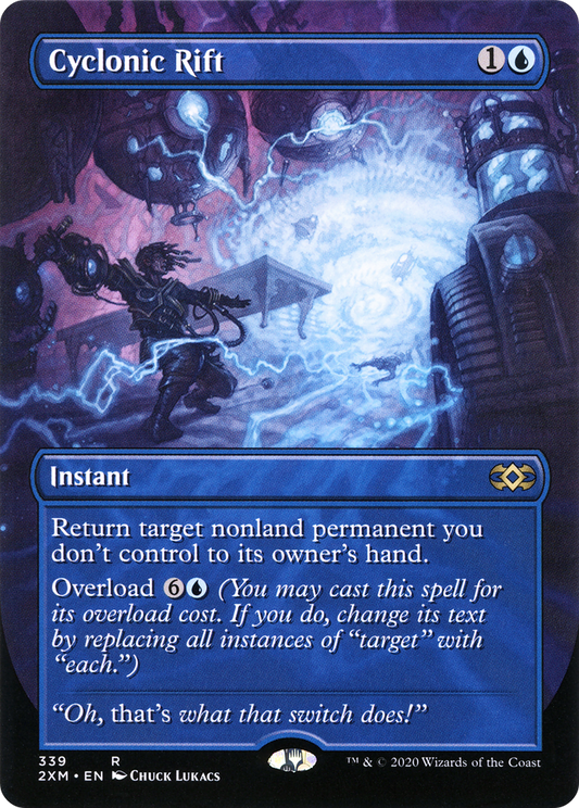 Cyclonic Rift (2XM-339) (Borderless) (Foil)