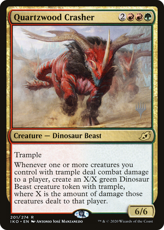 Quartzwood Crasher (PPIKO-201P) (Foil)