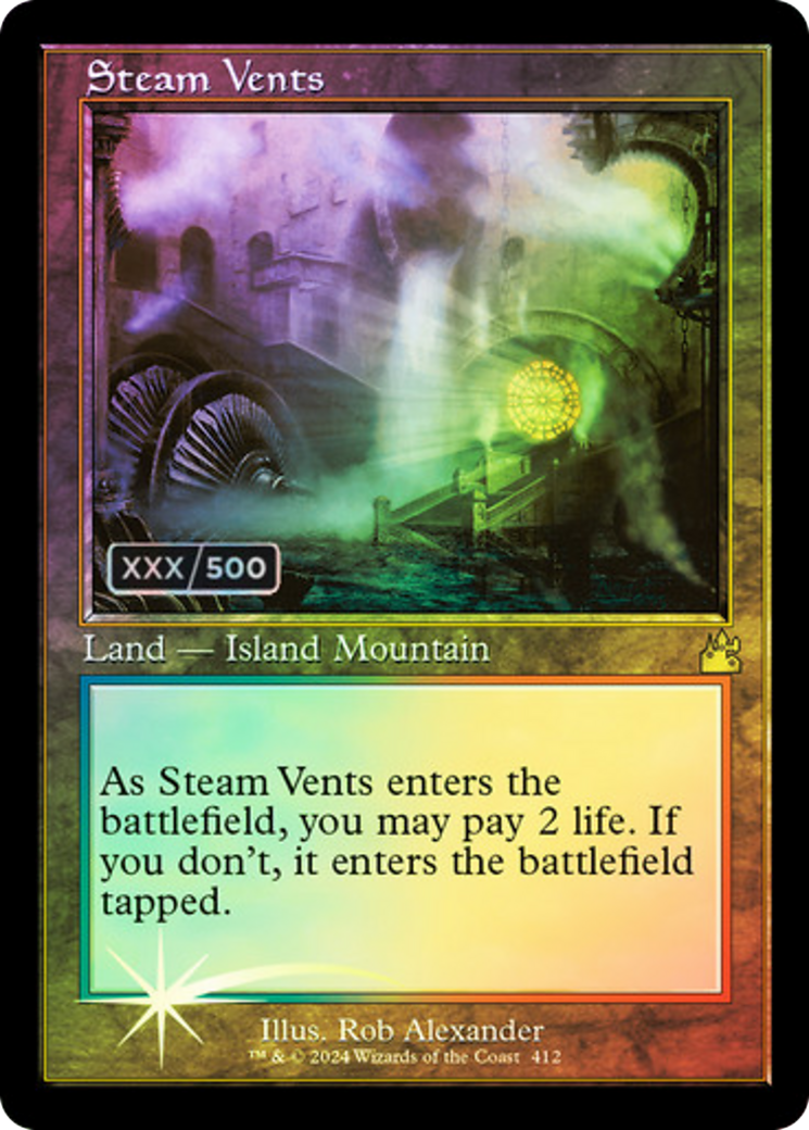 Steam Vents (RVR-412Z) (Foil) (Serialized)