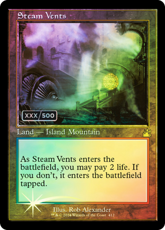Steam Vents (RVR-412Z) (Foil) (Serialized)