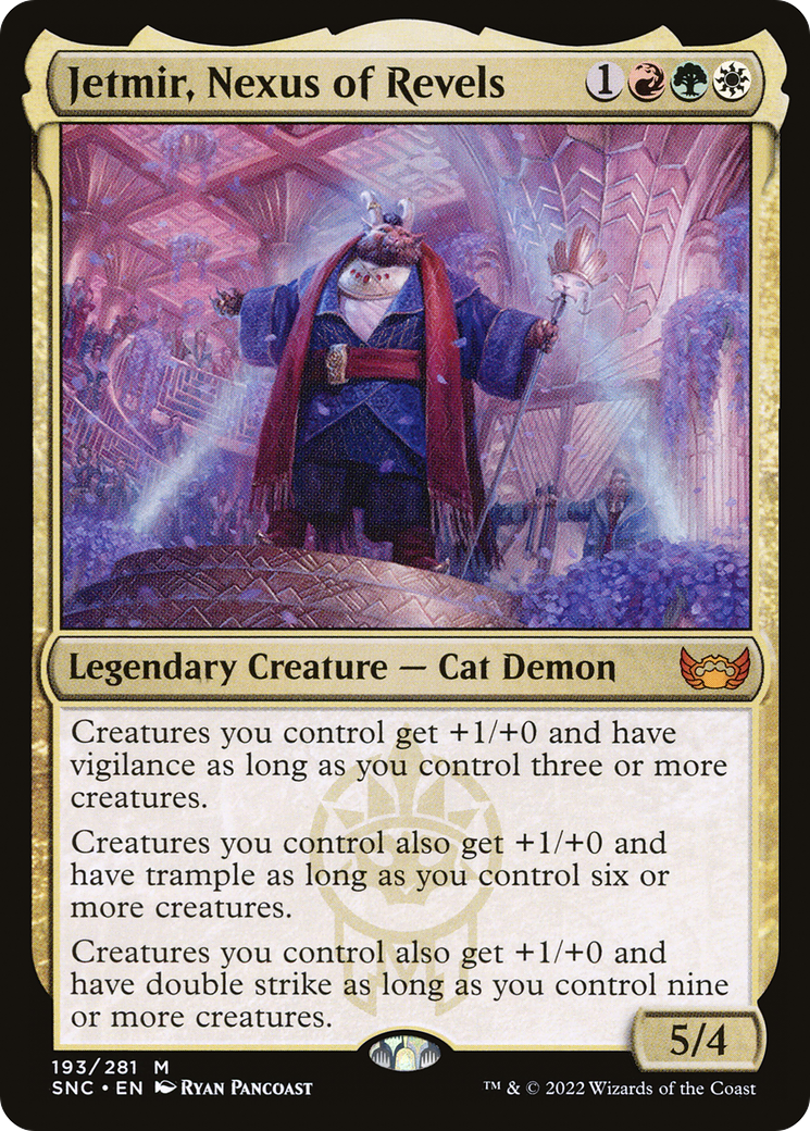 Jetmir, Nexus of Revels (SNC-193) (Foil)