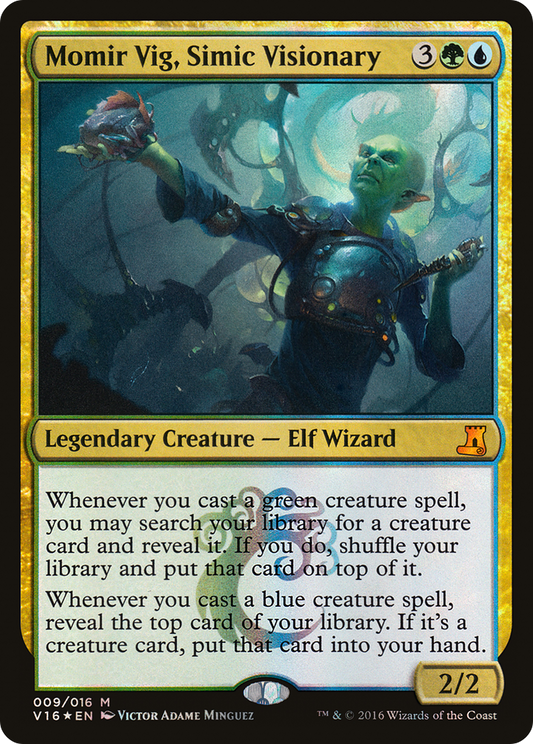 Momir Vig, Simic Visionary (V16-009) (Foil)