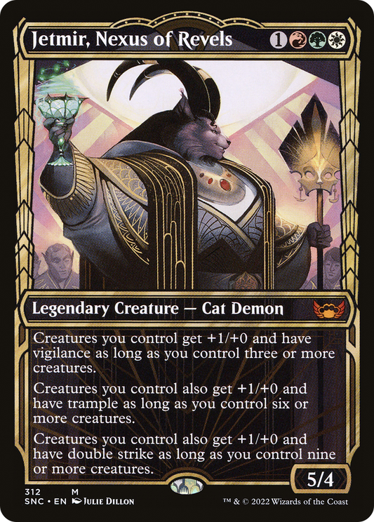 Jetmir, Nexus of Revels (SNC-312) (Showcase) (Foil)