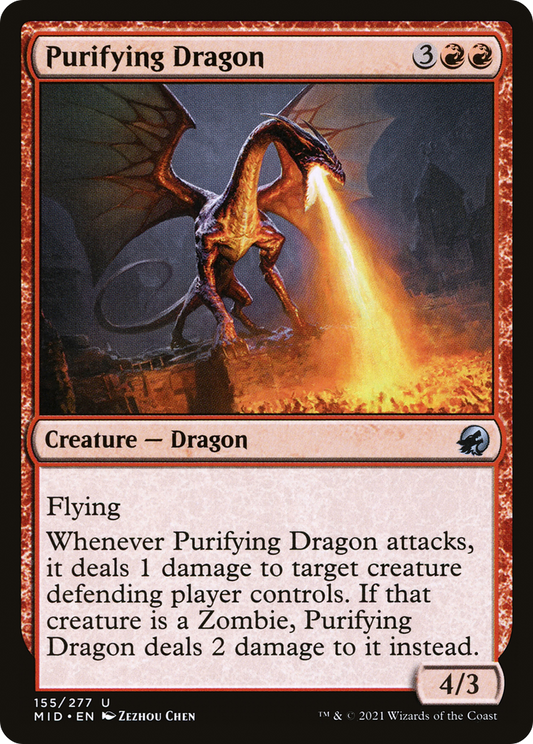 Purifying Dragon (MID-155) (Foil)