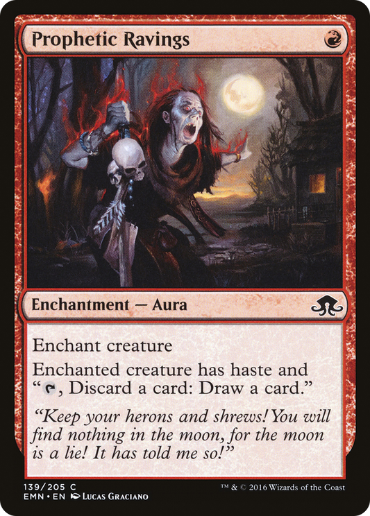 Prophetic Ravings (EMN-139) (Foil)