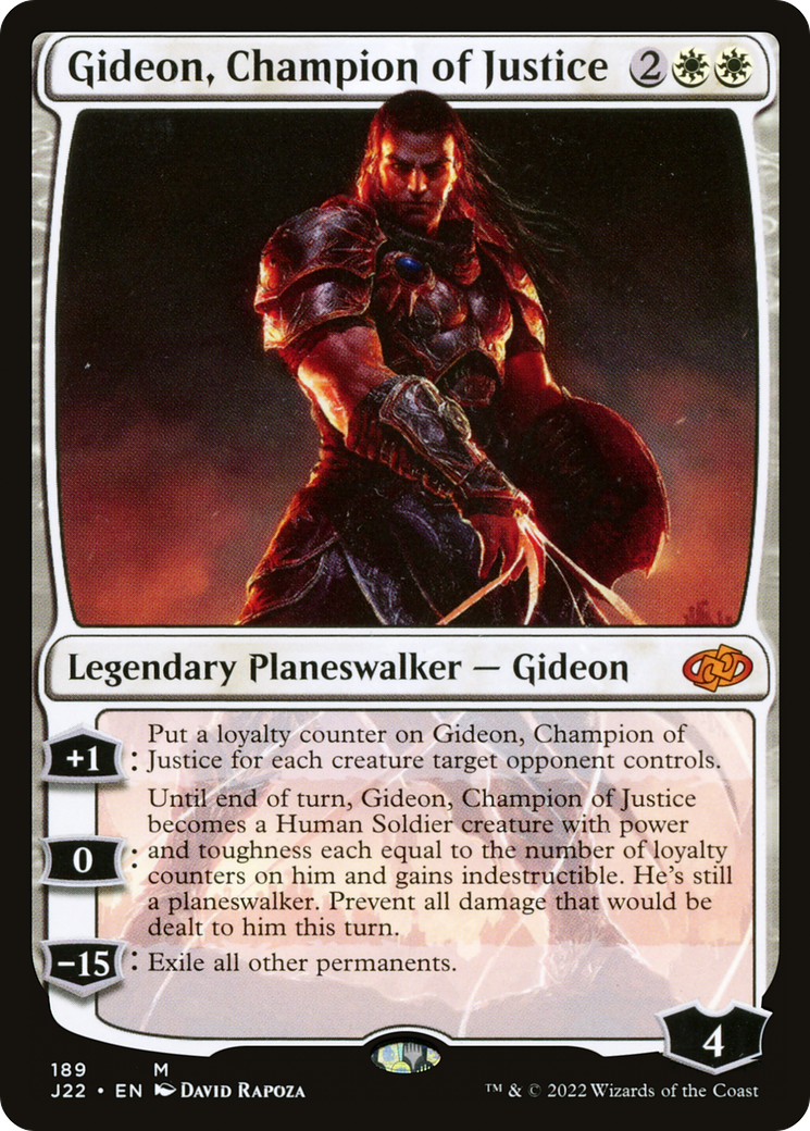 Gideon, Champion of Justice (J22-189)