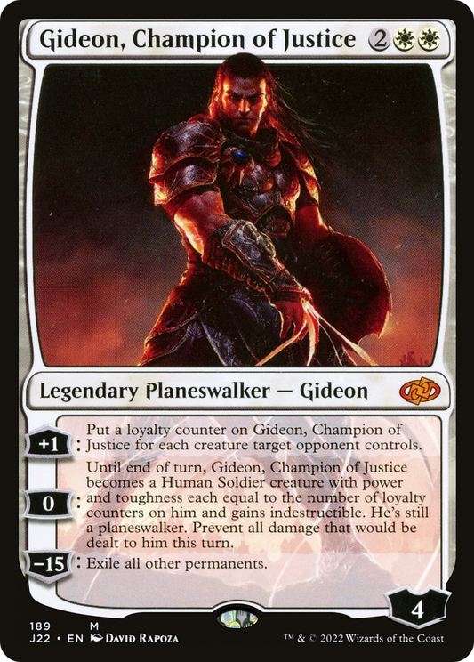 Gideon, Champion of Justice (J22-189)