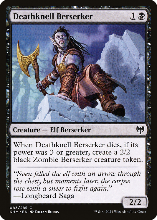 Deathknell Berserker (KHM-083) (Foil)