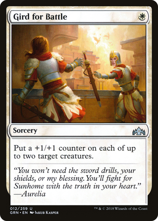 Gird for Battle (GRN-012)