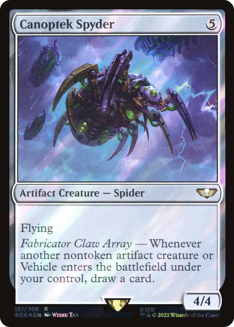 Canoptek Spyder (40K-151★) (Surge Foil)