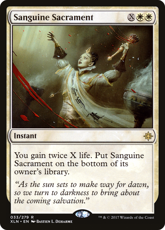 Sanguine Sacrament (XLN-033) (Foil)