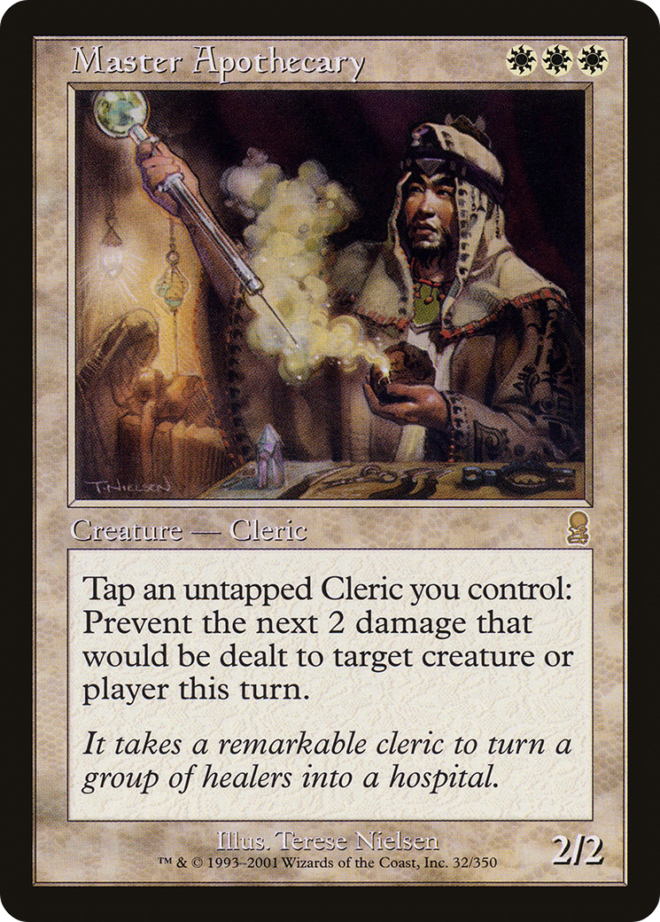 Master Apothecary (ODY-032) (Foil)
