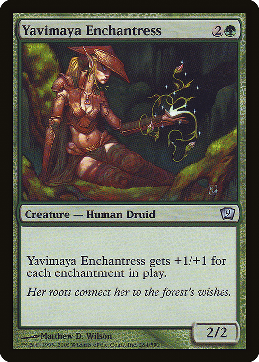 Yavimaya Enchantress (9ED-284★) (Foil)