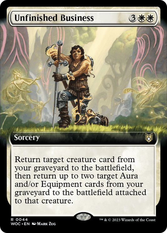 Unfinished Business (WOC-044) (Extended Art)