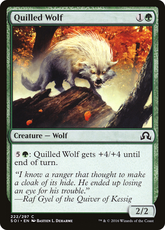 Quilled Wolf (SOI-222)