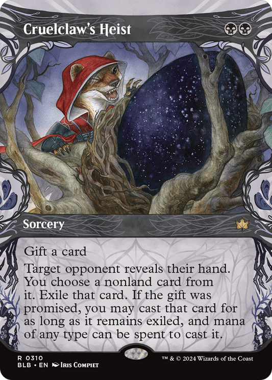 Cruelclaw's Heist (BLB-310) (Showcase) (Foil)