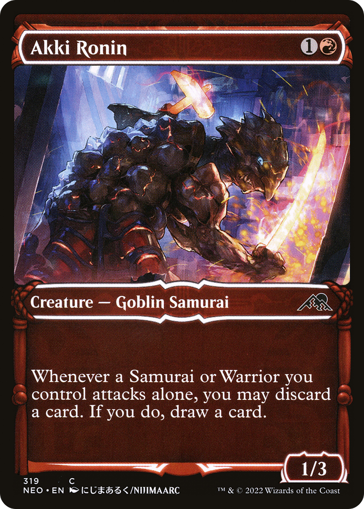 Akki Ronin (NEO-319) (Showcase) (Foil)