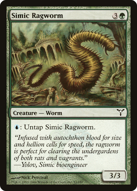 Simic Ragworm (DIS-093) (Foil)