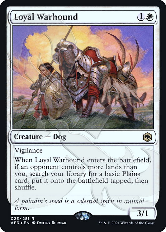 Loyal Warhound (AFR&-23A) (Foil)