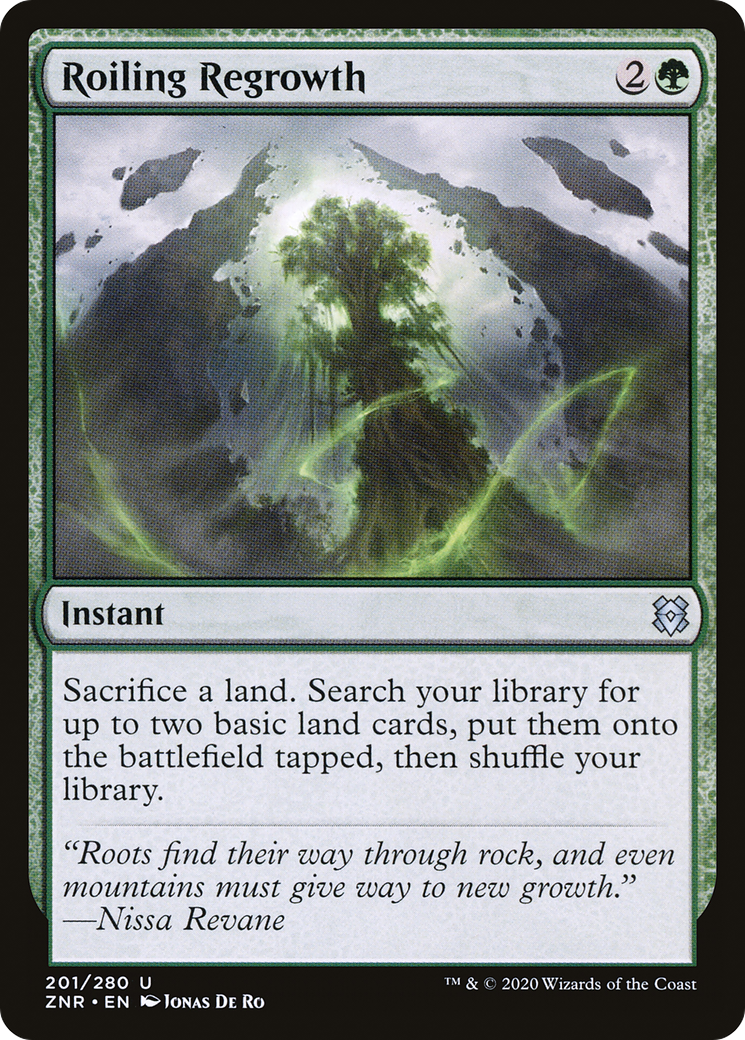 Roiling Regrowth (ZNR-201) (Foil)