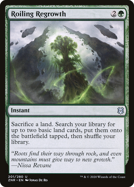 Roiling Regrowth (ZNR-201) (Foil)