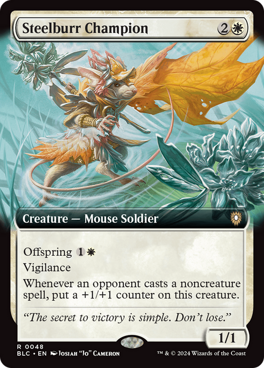 Steelburr Champion (BLC-048) (Extended Art)