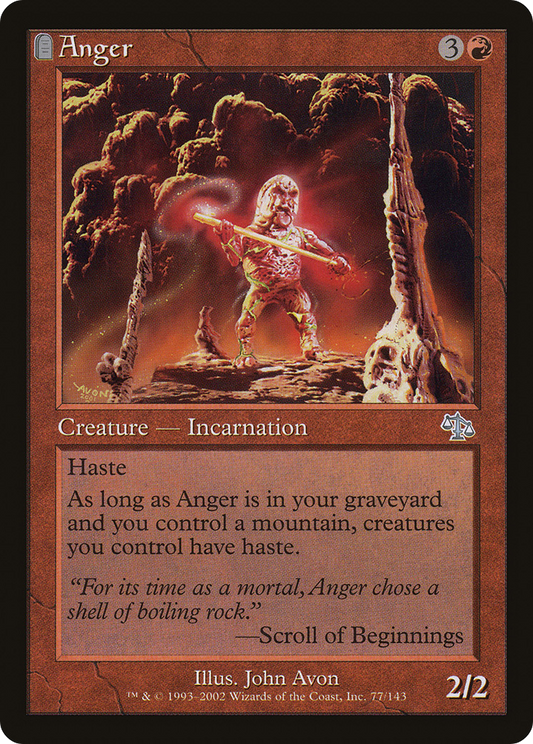Anger (JUD-077) (Foil)