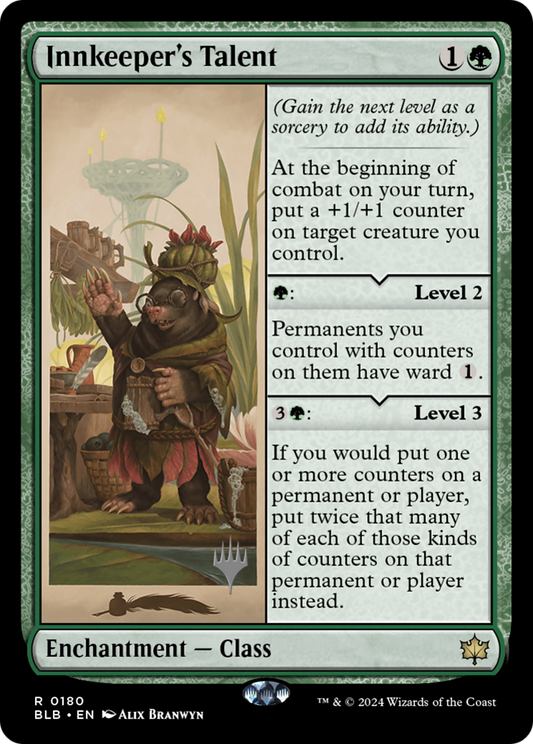 Innkeeper's Talent (PPBLB-180P) (Foil)