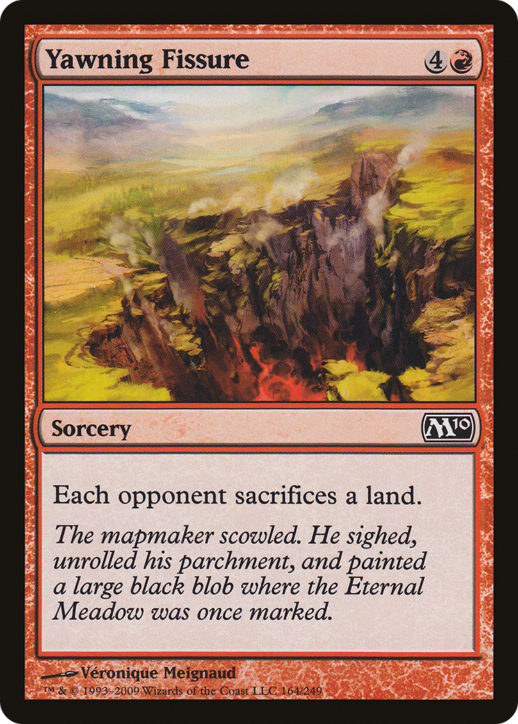 Yawning Fissure (M10-164) (Foil)