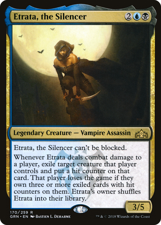 Etrata, the Silencer (GRN-170) (Foil)