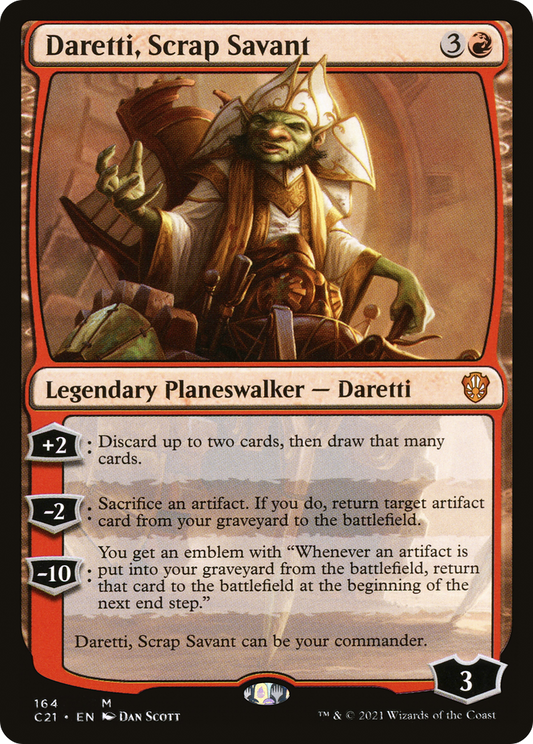 Daretti, Scrap Savant (C21-164)