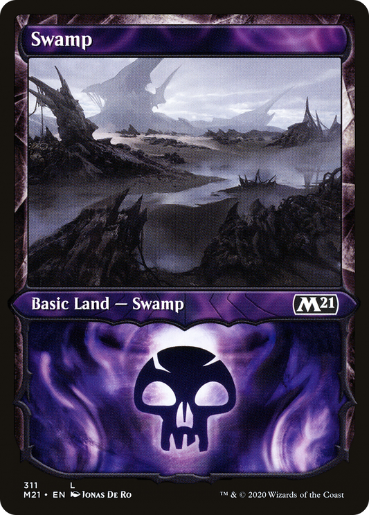 Swamp (M21-311) (Showcase) (Foil)