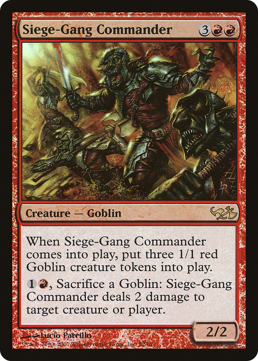 Siege-Gang Commander (EVG-032) (Foil)
