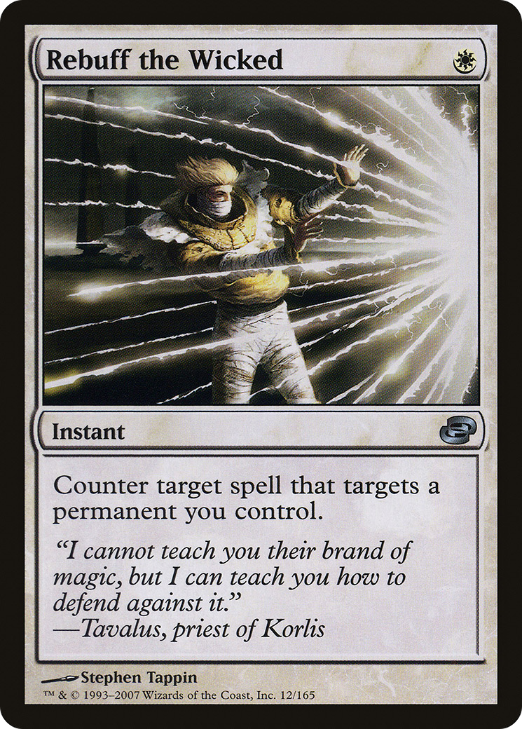 Rebuff the Wicked (PLC-012) (Foil)
