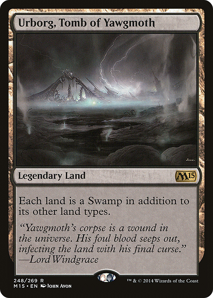 Urborg, Tomb of Yawgmoth (M15-248) (Foil)