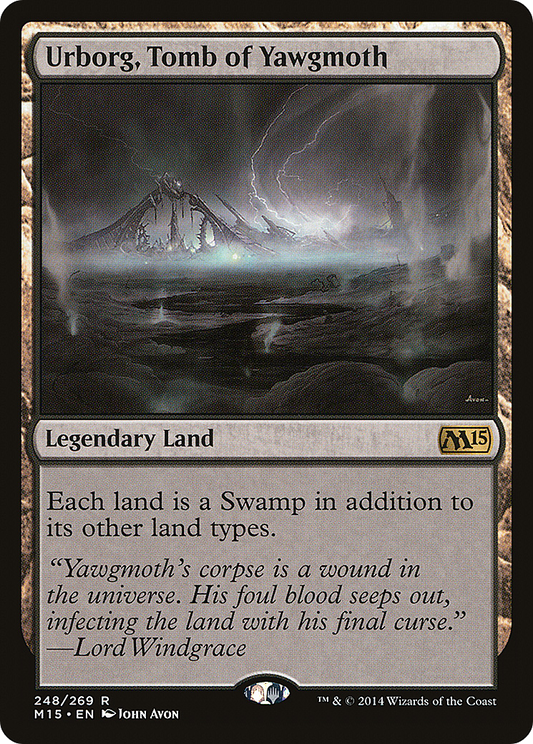 Urborg, Tomb of Yawgmoth (M15-248) (Foil)