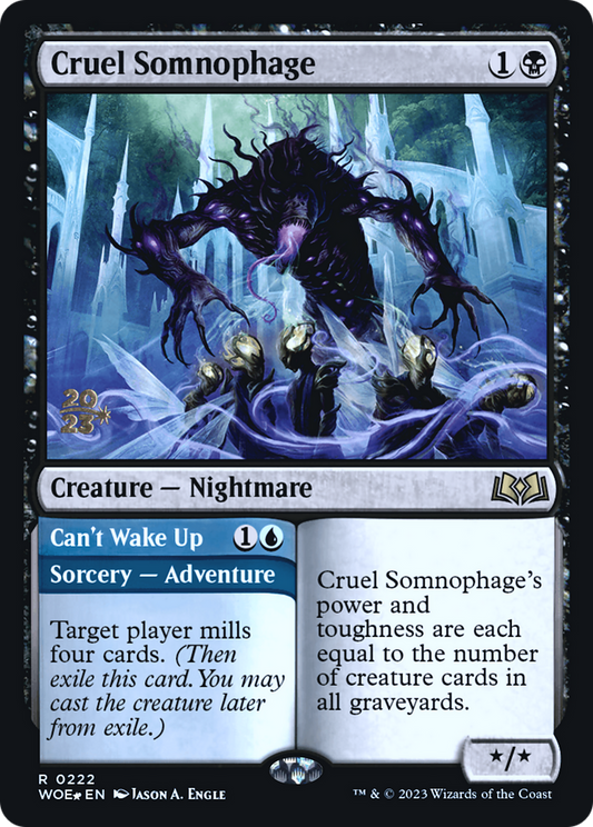 Cruel Somnophage // Can't Wake Up (PRE-222S) (Foil)